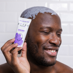 BOTAK exfoliating mask for shaved heads