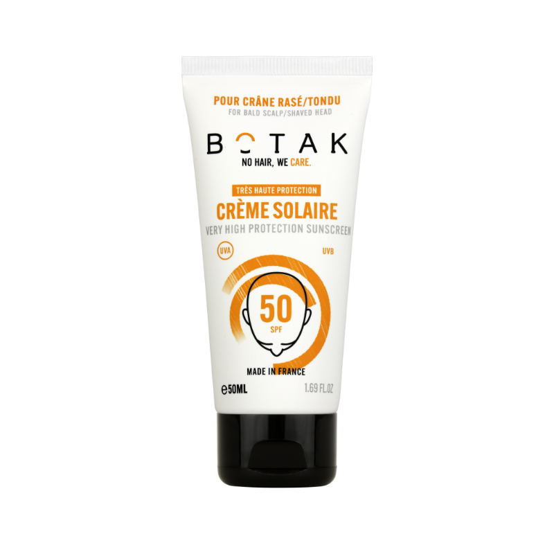 BOTAK Crema Solar para Cabeza Afeitada SPF50